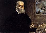 El Greco, Portrait of Giorgio Giulio Clovio, the earliest surviving portrait from El Greco